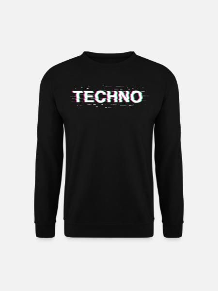 Techno 3D Rave Festival - Sweat-shirt Unisexe - noir