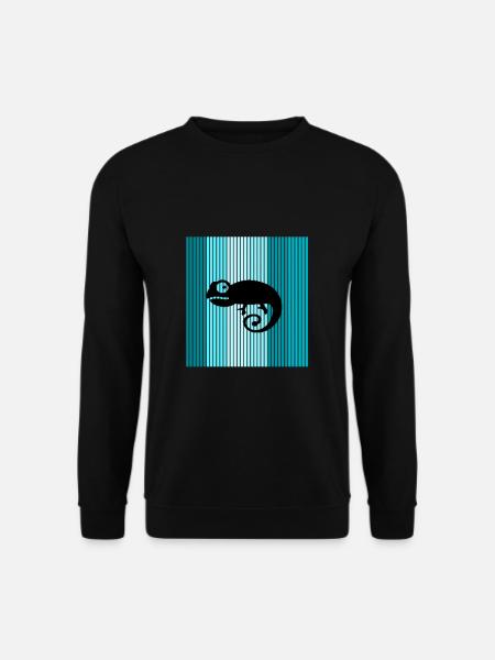 Chamäleon Chameleon - Unisex Pullover - Schwarz