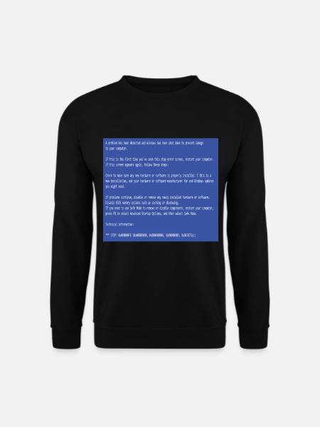 Dies ist ein perfektes Geschenk für Computerbenutzer - Unisex Pullover - Schwarz