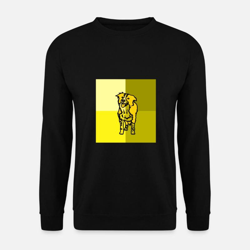 Chiens et chiens - Sweat-shirt Unisexe - noir