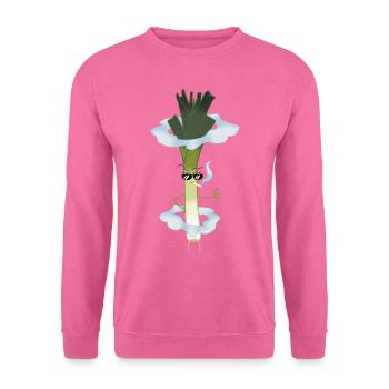 Cooler Lauch Rauchen Zigarette Jugendwort Geschenk - Unisex Pullover - Pink - Vorne
