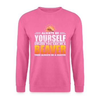 Biber - Unisex Pullover - Pink - Vorne