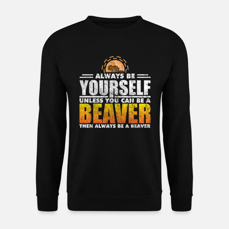 castor - Sweat-shirt Unisexe - noir