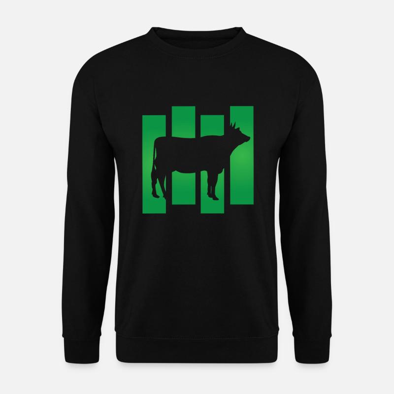 cow - Unisex Sweatshirt - black