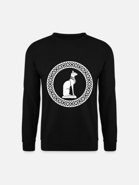 Bronntanas fionnuar bastet - Unisex Sweatshirt - black