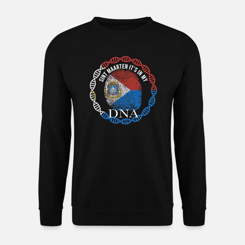Sint Maarten ist in meiner DNA - Unisex Pullover - Schwarz