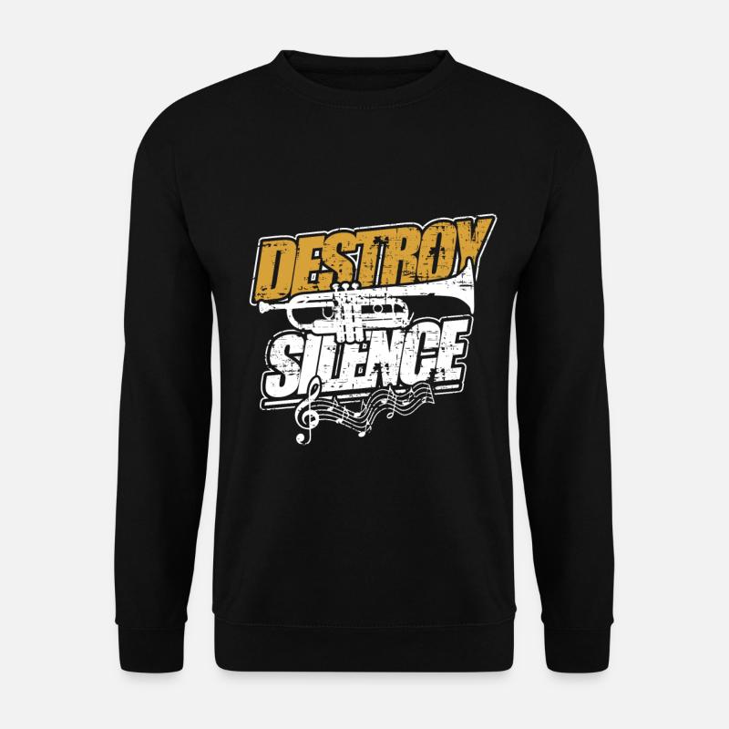 Trompette - Sweat-shirt Unisexe - noir