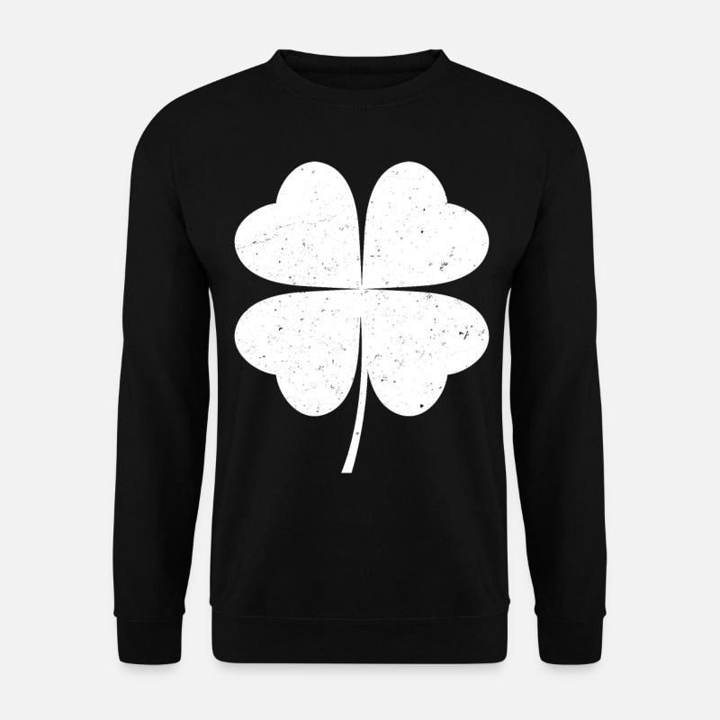 Shamrock - Unisex Sweatshirt - black
