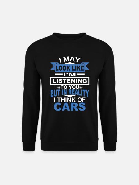 Cars Car Gift Car Driving Gift Idea - Unisex Sweatshirt - black
