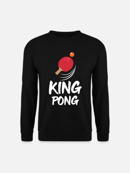 Dearadh Bronntanais Spóirt König Pong - Unisex Pullover - Schwarz
