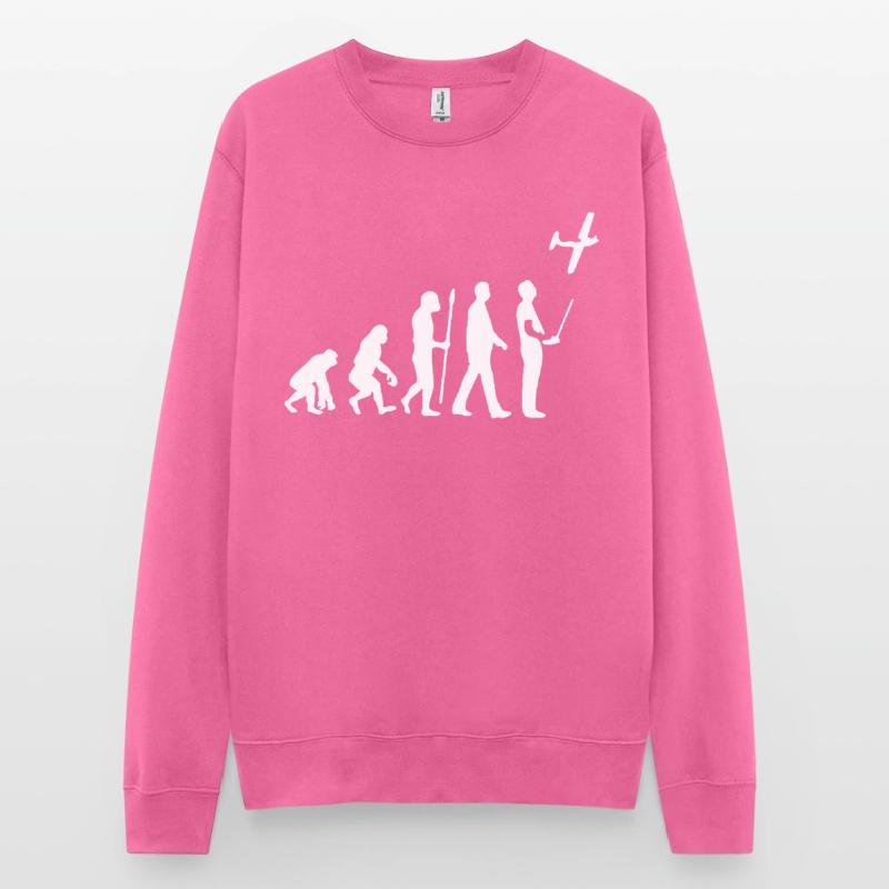 Model Flight Evolution Unisex Sweatshirt