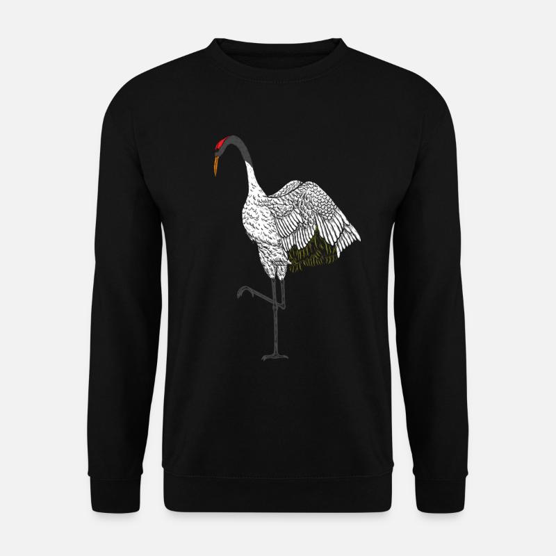 Dearadh Bronntanais Ainmhithe Corónach Dearg - Unisex Pullover - Schwarz