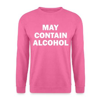 Tá Bronntanas Clóghrafaíochta Alcóil ann - Sweat-shirt Unisexe - rose - Devant