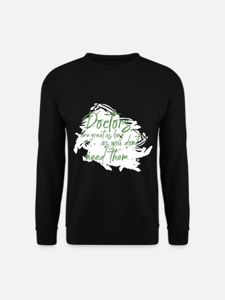 Arzt - Unisex Pullover - Schwarz