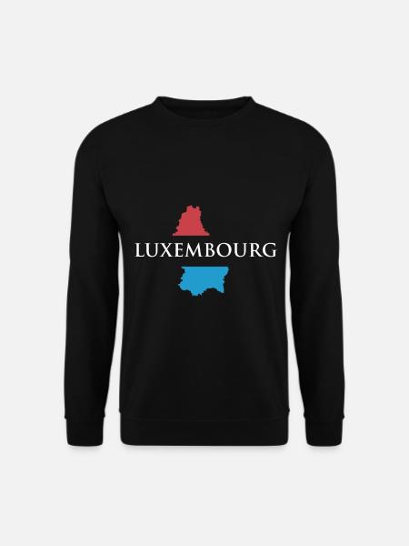 Luxemburg - Unisex Pullover - Schwarz