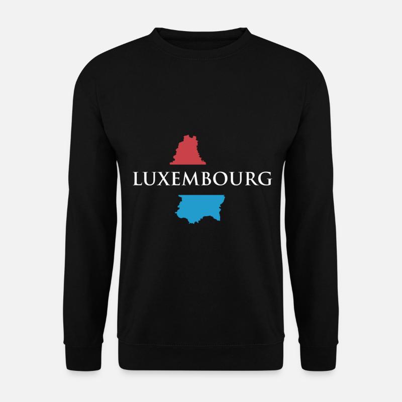Luxemburg - Unisex Pullover - Schwarz