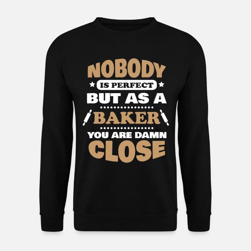 Bäcker - Unisex Pullover - Schwarz