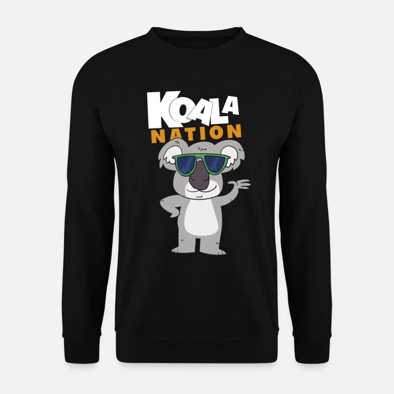 koala - Sweat-shirt Unisexe - noir