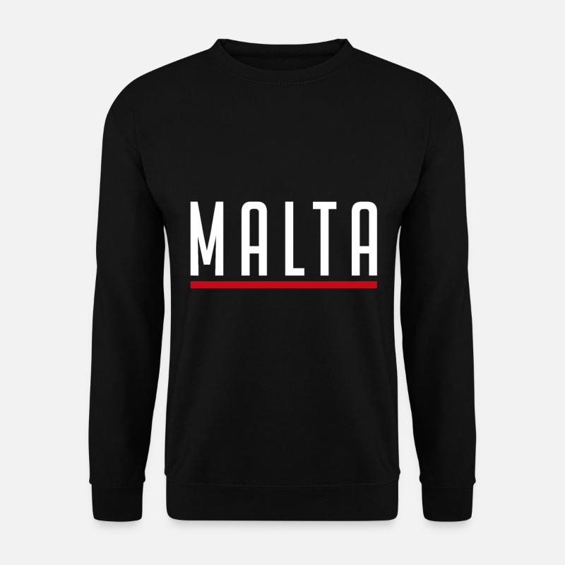 Malte - Sweat-shirt Unisexe - noir