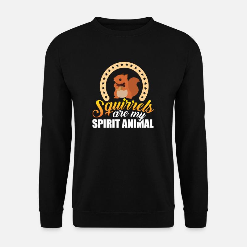 écureuil - Sweat-shirt Unisexe - noir