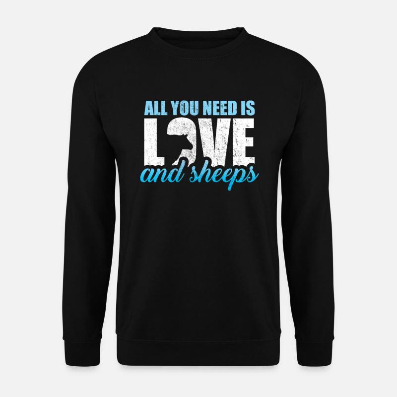 mouton - Sweat-shirt Unisexe - noir