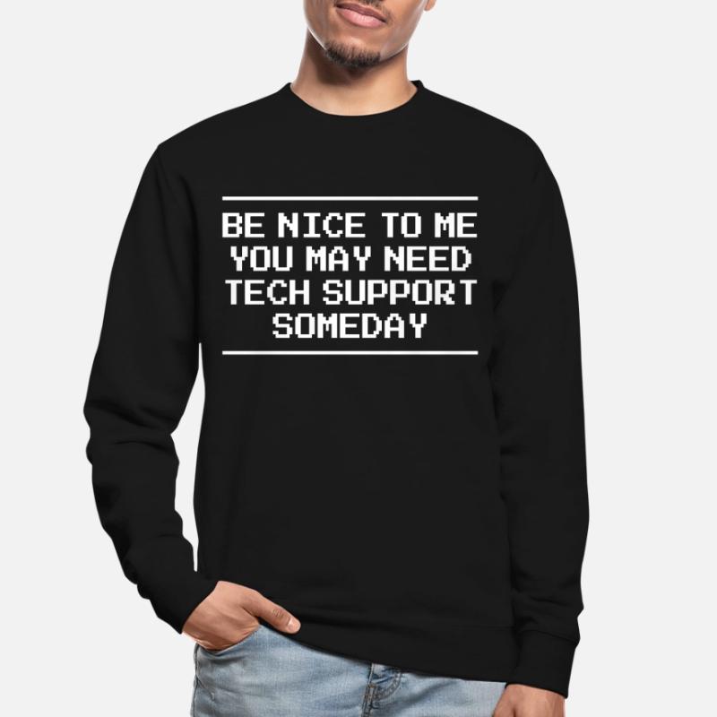 Tech Support Computer Science Computer IT Technology Unisex Sweatshirt