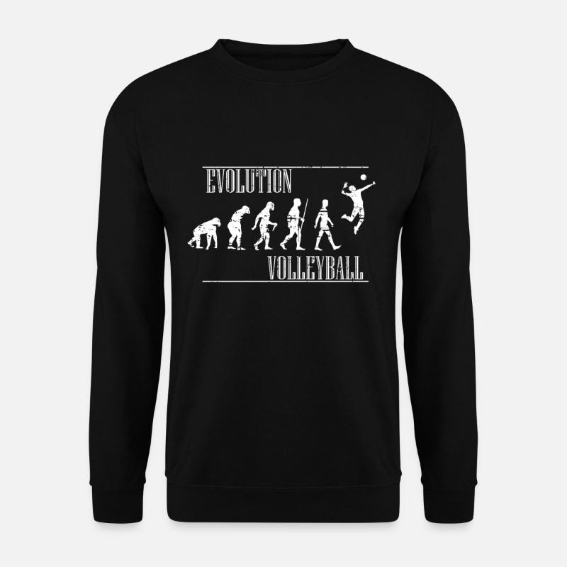 Volleyball Evolution - Unisex Sweatshirt - black