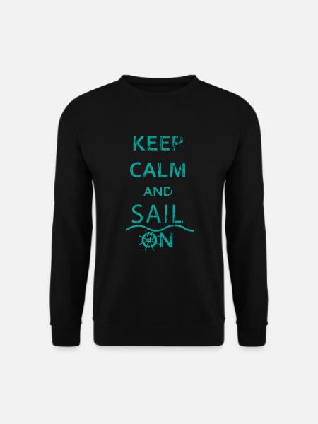 Segeln Segelschiff - Unisex Pullover - Schwarz