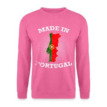 Portugal - Sweat-shirt Unisexe - rose - Devant