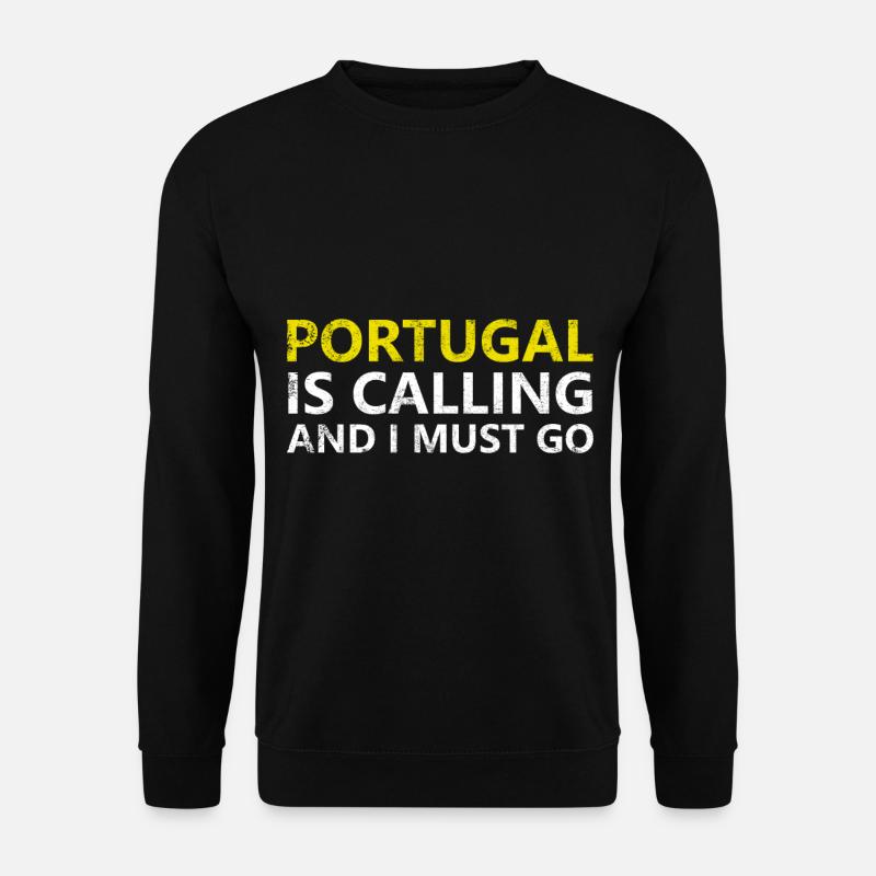 Portugal - Unisex Pullover - Schwarz