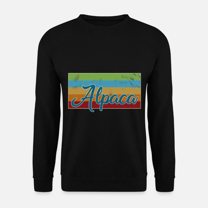 Alpaka - Unisex Pullover - Schwarz