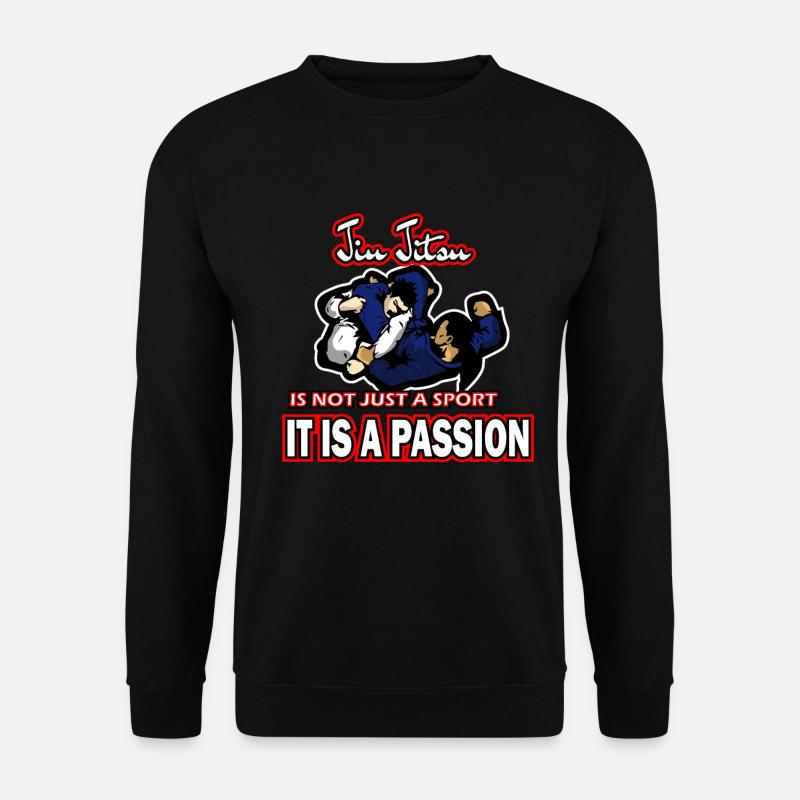 jiu jitsu - jiu-jitsu - Sweat-shirt Unisexe - noir