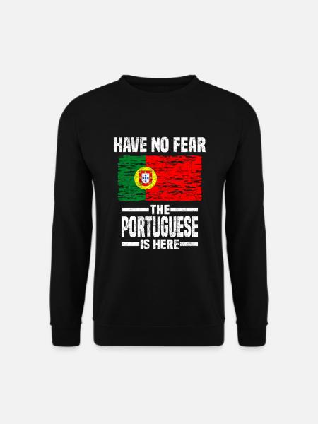 Portugal - Unisex Pullover - Schwarz