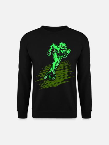 Inline skates - Unisex Pullover - Schwarz