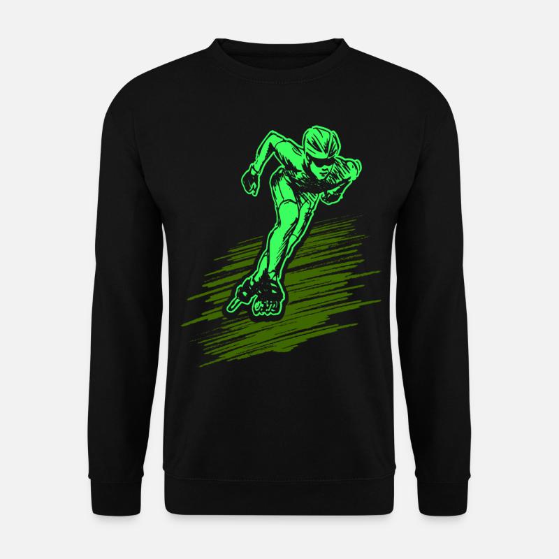 Inline skates - Unisex Sweatshirt - black