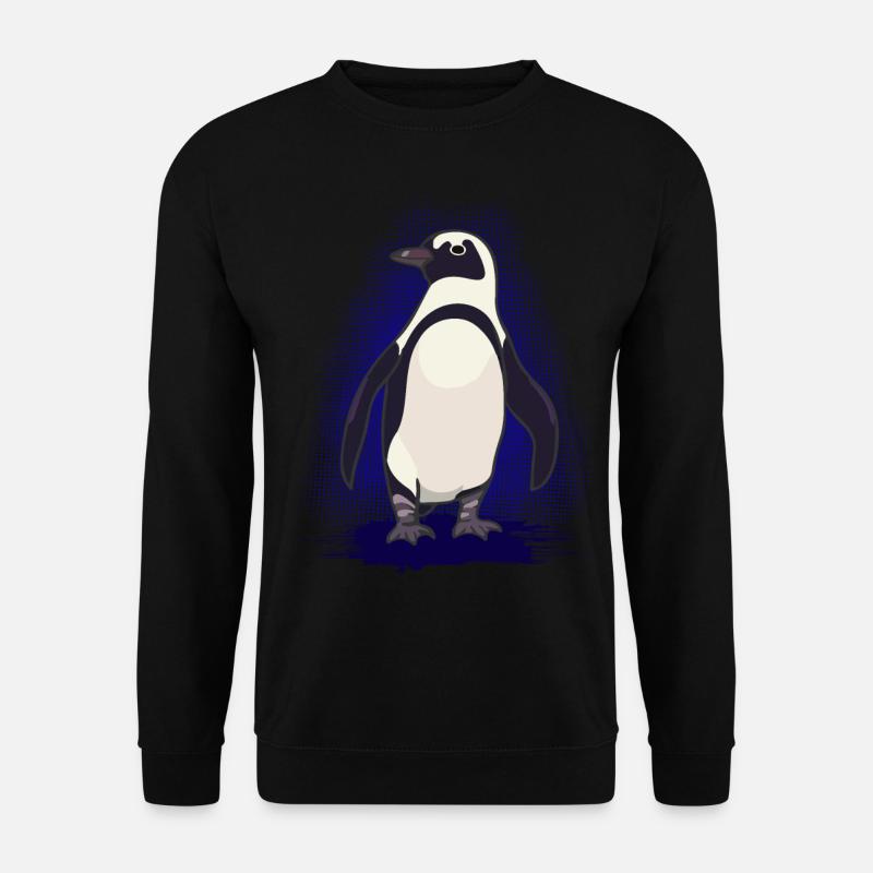 Pinguin - Unisex Pullover - Schwarz