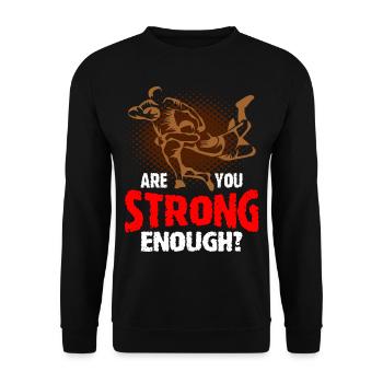 Rugby Rugby - Unisex Pullover - Schwarz - Vorne - Alina (178cm) & Michal (187cm)