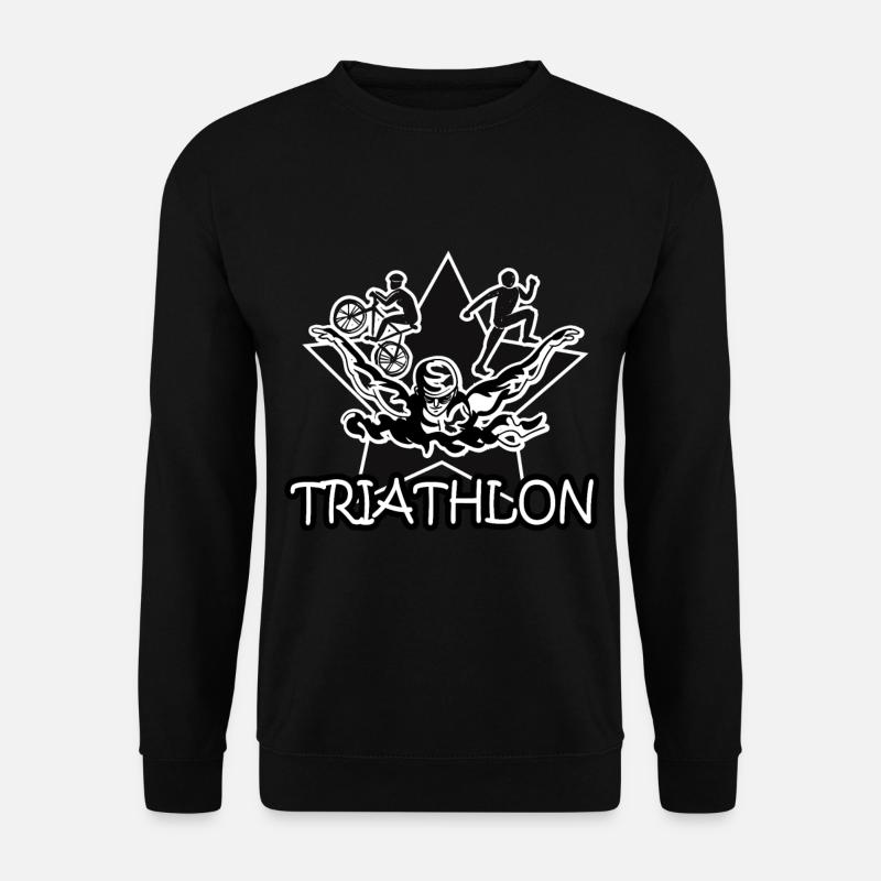 Triathlon sport - Unisex Pullover - Schwarz
