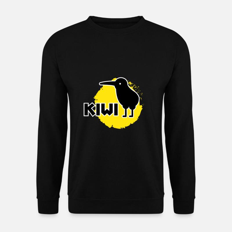 kiwi - Unisex Sweatshirt - black