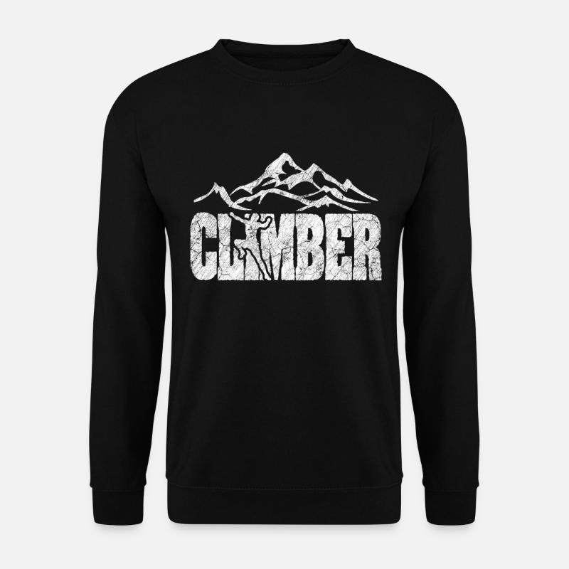 Climb - Unisex Sweatshirt - black