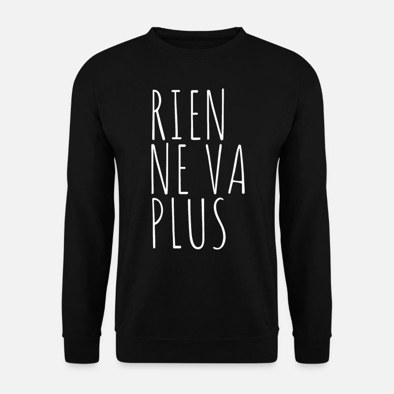 rien ne va plus - Unisex Pullover - Schwarz