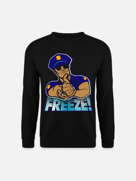 police - Unisex Sweatshirt - black