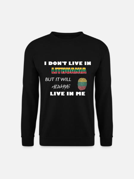 Lithuania EU - Unisex Sweatshirt - black