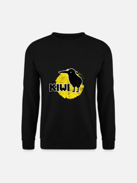 Kiwi - Unisex Pullover - Schwarz