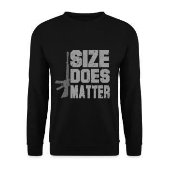 Shoot - Unisex Sweatshirt - black - Front - Alina (178cm) & Michal (187cm)