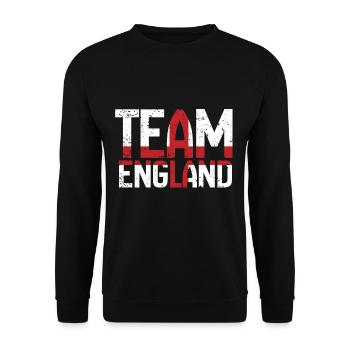 Angleterre eu - Sweat-shirt Unisexe - noir - Devant - Alina (178cm) & Michal (187cm)