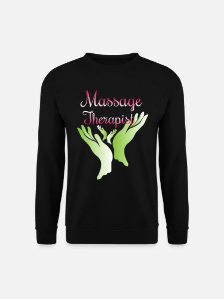 Massage Therapist Massage Masseur Masseuse - Unisex Pullover - Schwarz