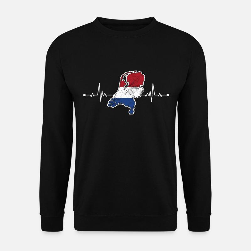 Holland - Unisex Pullover - Schwarz