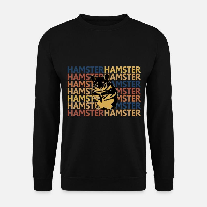 hamster - Unisex Sweatshirt - black