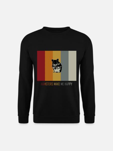 hamster - Unisex Sweatshirt - black
